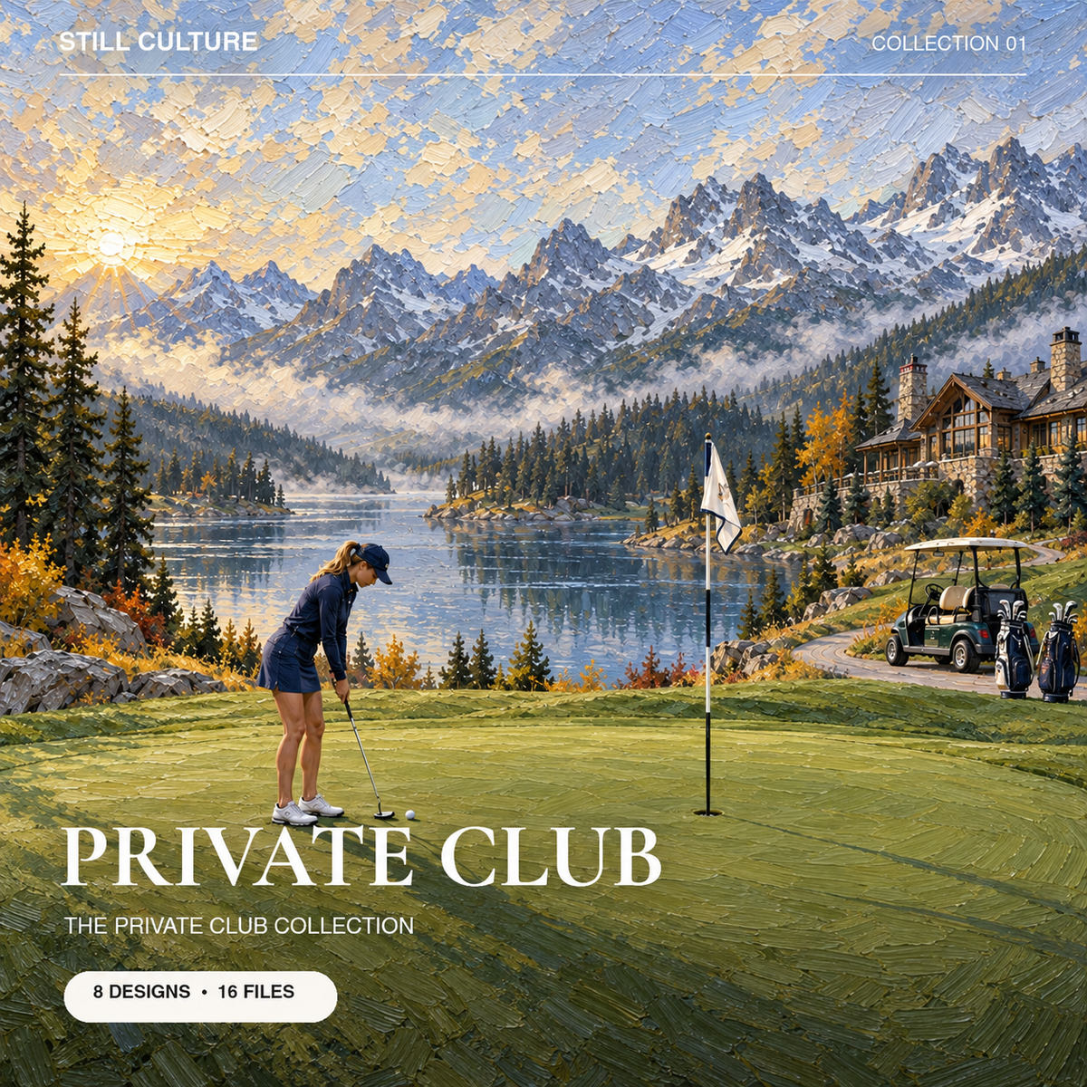 The Private Club Collection - 8 Designs