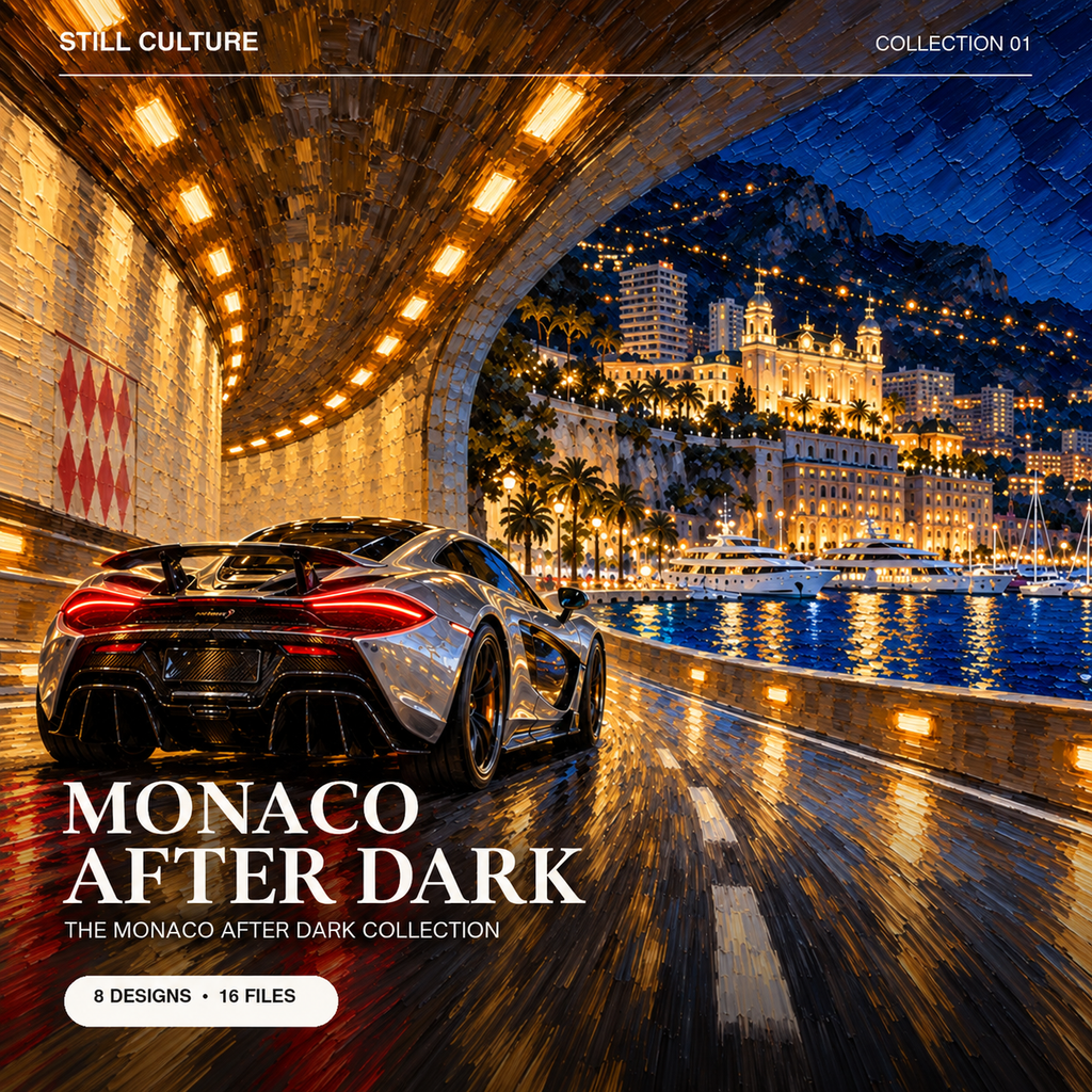 Monaco After Dark Collection - 8 Designs