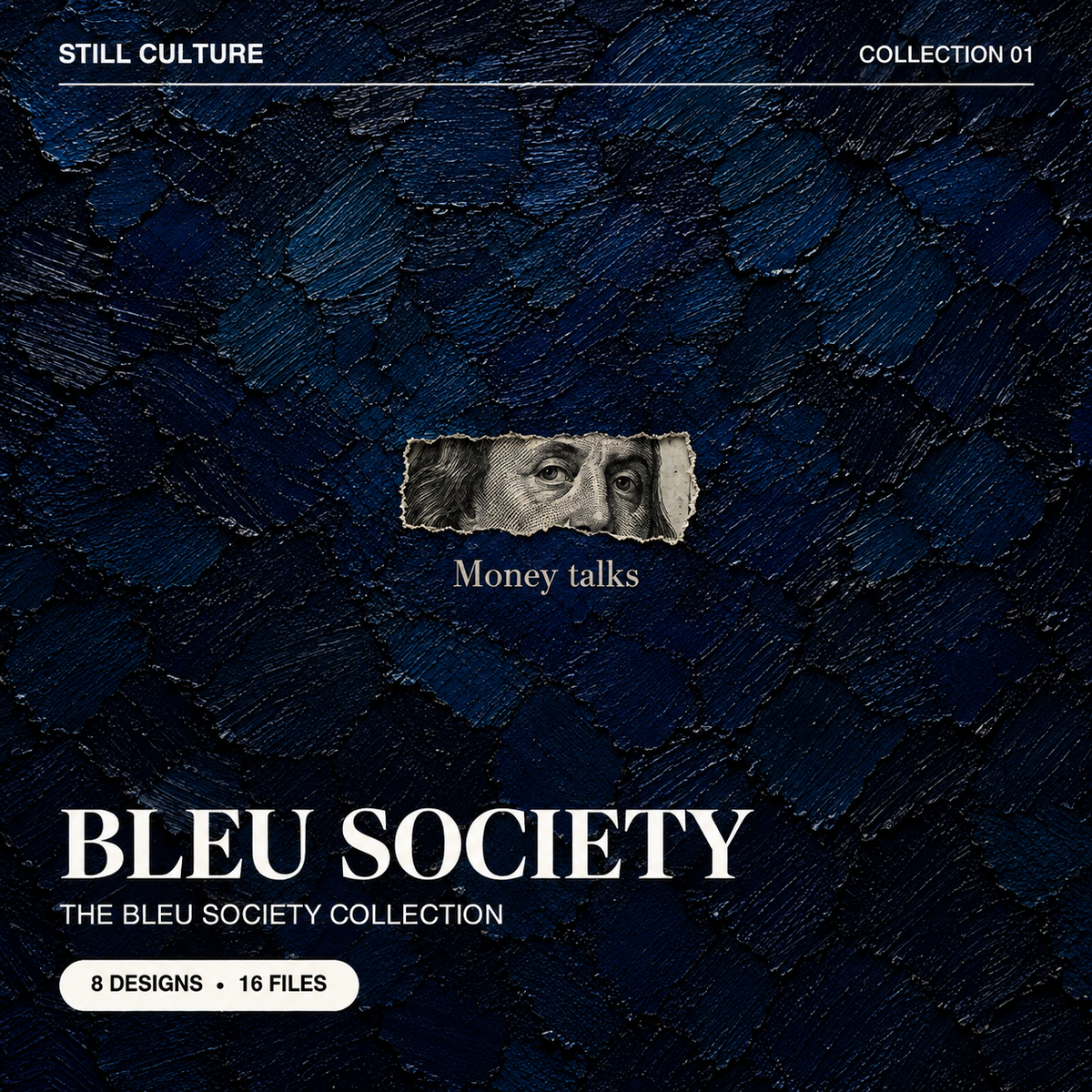 Blue Society Collection - 8 Designs